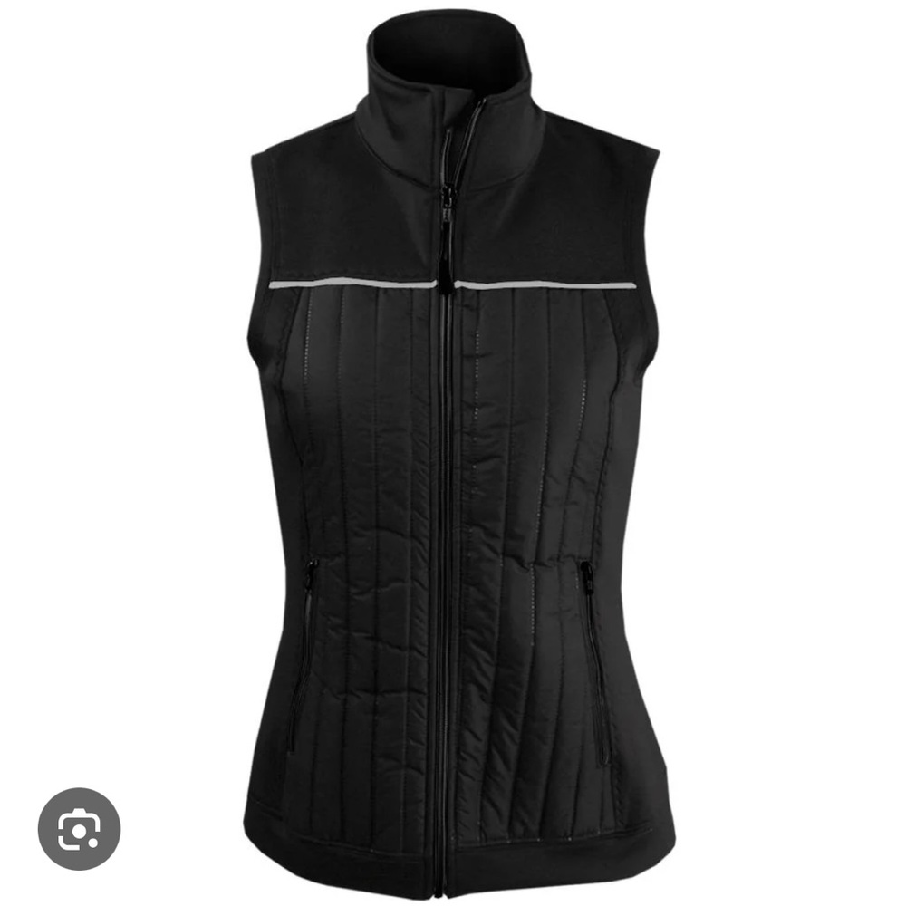 LIJA women’s tennis wind vest - size M - black